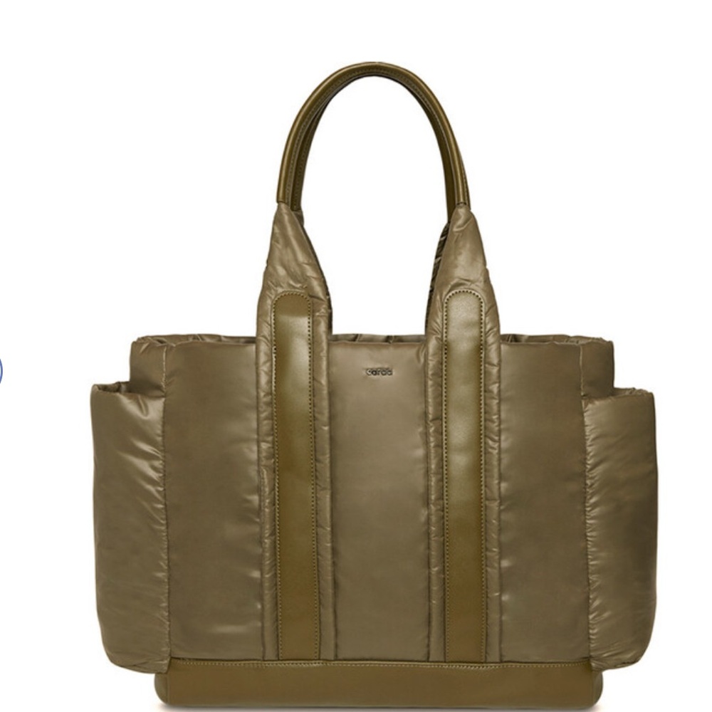 Caraa Olive Green Tote Bag